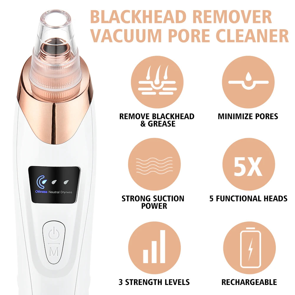 Electric Blackhead Remover Vacuum Cleaner Black Spots