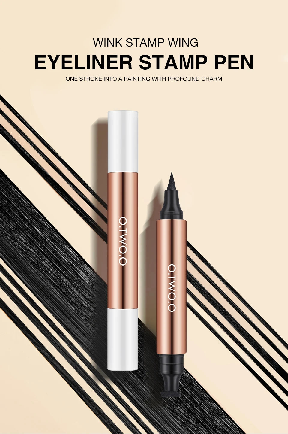 Waterproof Double-Ended Eyeliner Pen