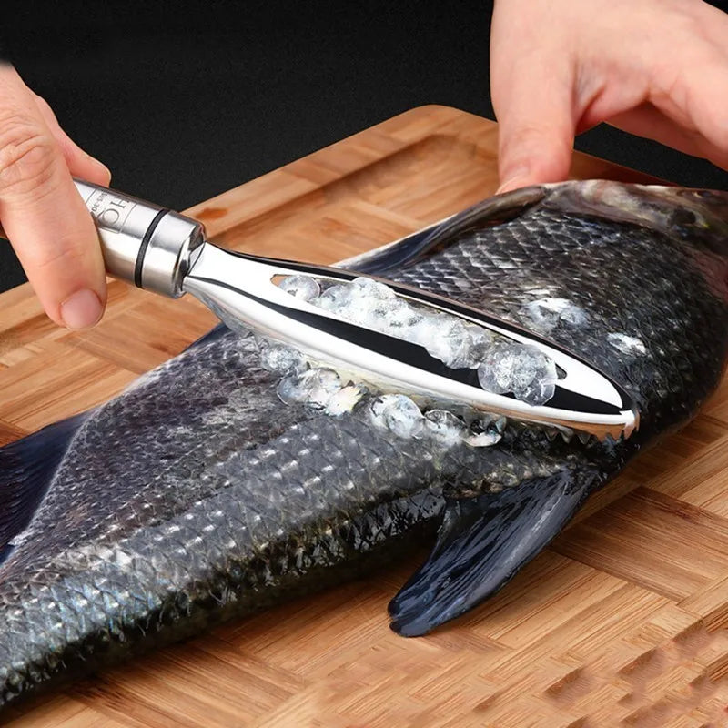 Stainless Steel Fish Cleaning Peeler Scraper