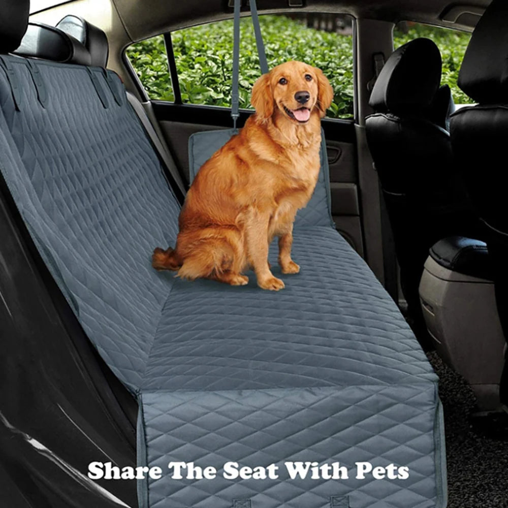 Dog Car Seat Cover Waterproof For Rear Back