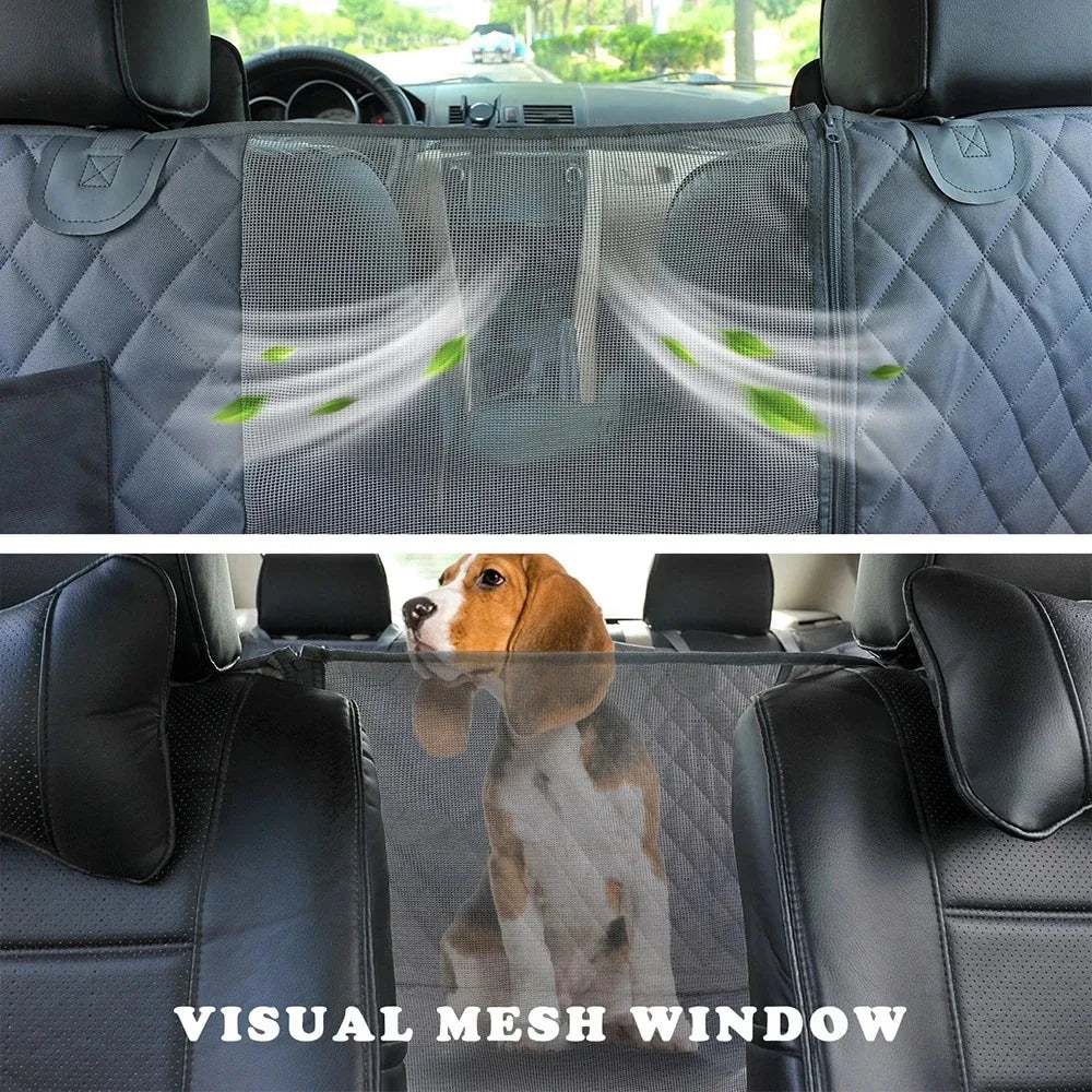 Dog Car Seat Cover Waterproof For Rear Back