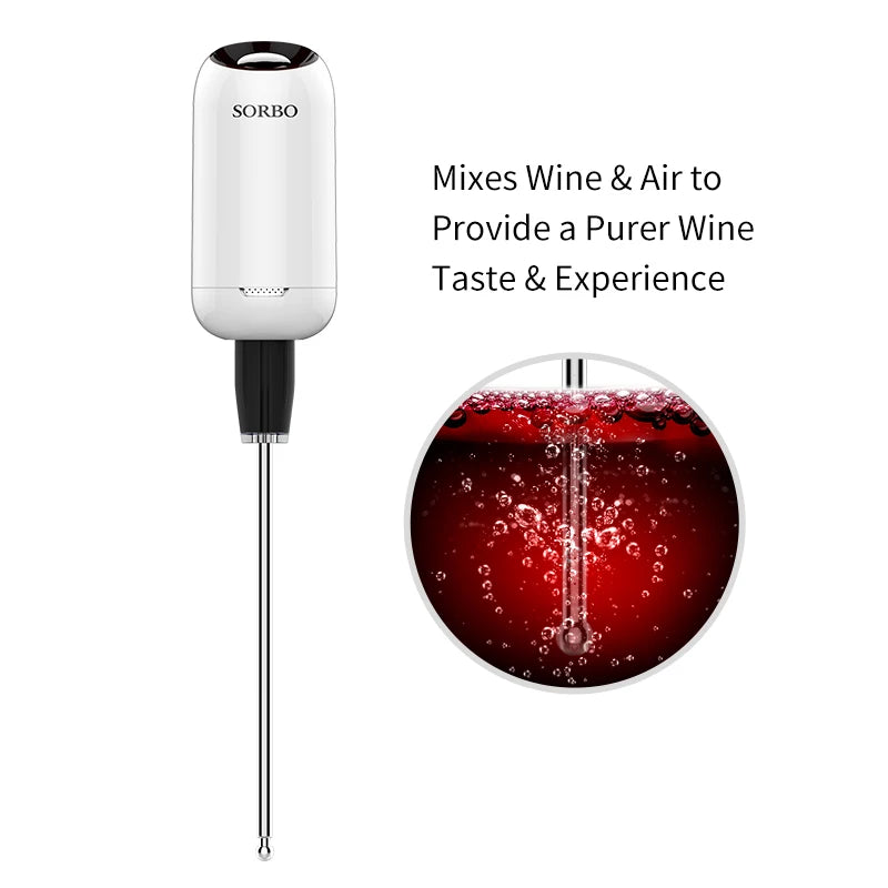 Wine Aerator Decanter – Portable Electric Wine Enhancer