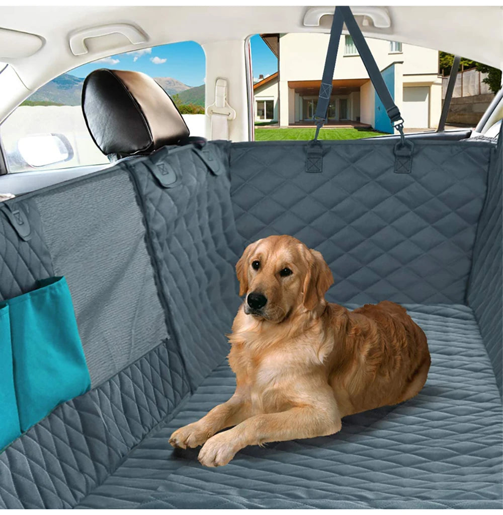 Dog Car Seat Cover Waterproof For Rear Back