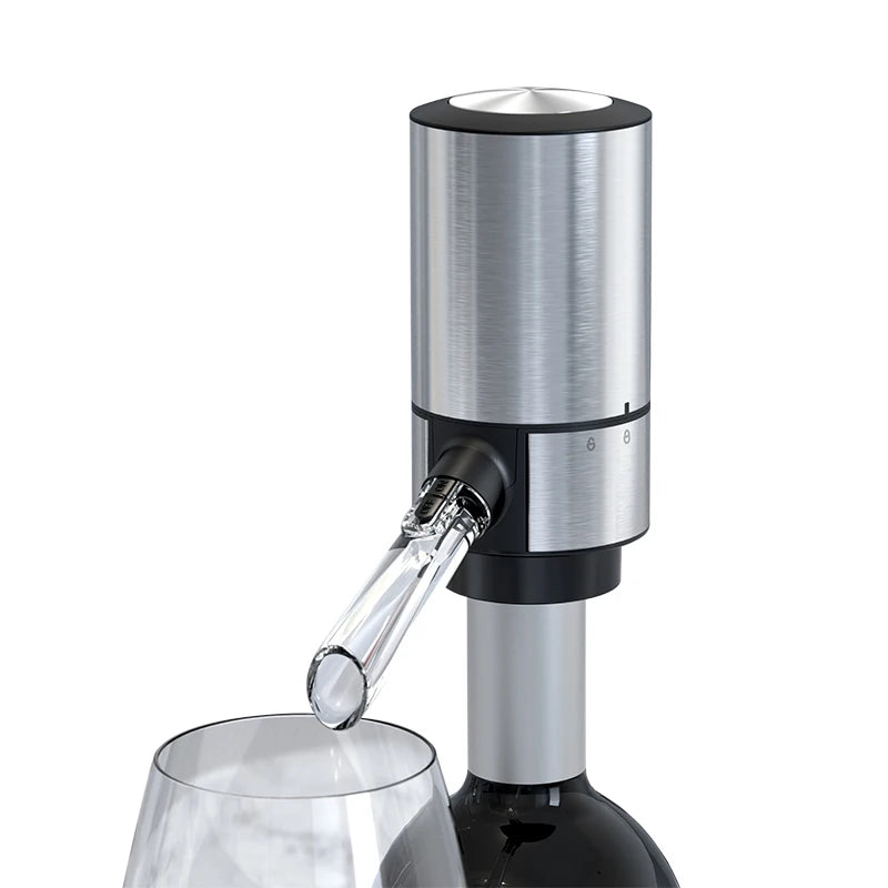 Electric Wine Aerator & Dispenser - Quick Decanter with Storage Base