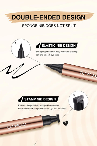 Waterproof Double-Ended Eyeliner Pen