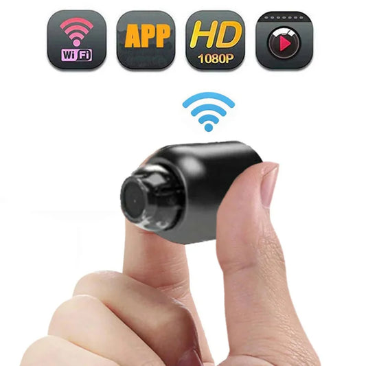 1080P HD X5 Mini WiFi Camera Included Sound Detector for Home Office 140 Degrees