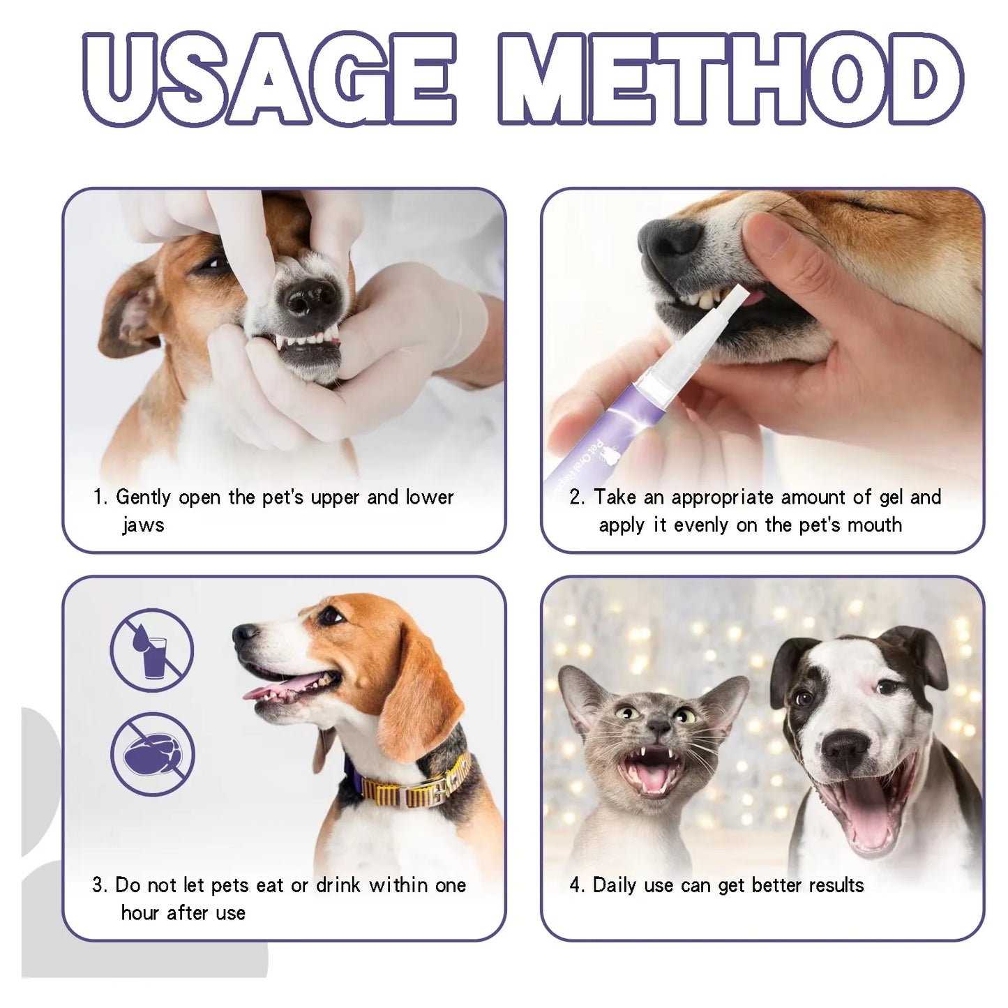 Pet Teeth Cleaning Tooth Whitening Pen