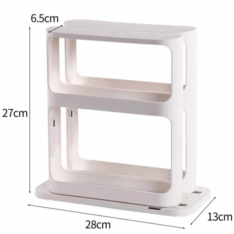 Spice Organizer Rack Multi-Function Rotating