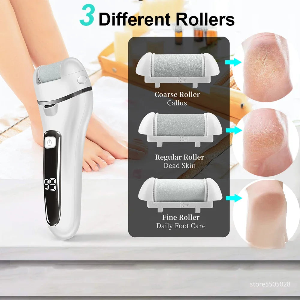 Electric Callus Remover - Professional Foot File Grinder Pedicure Tool