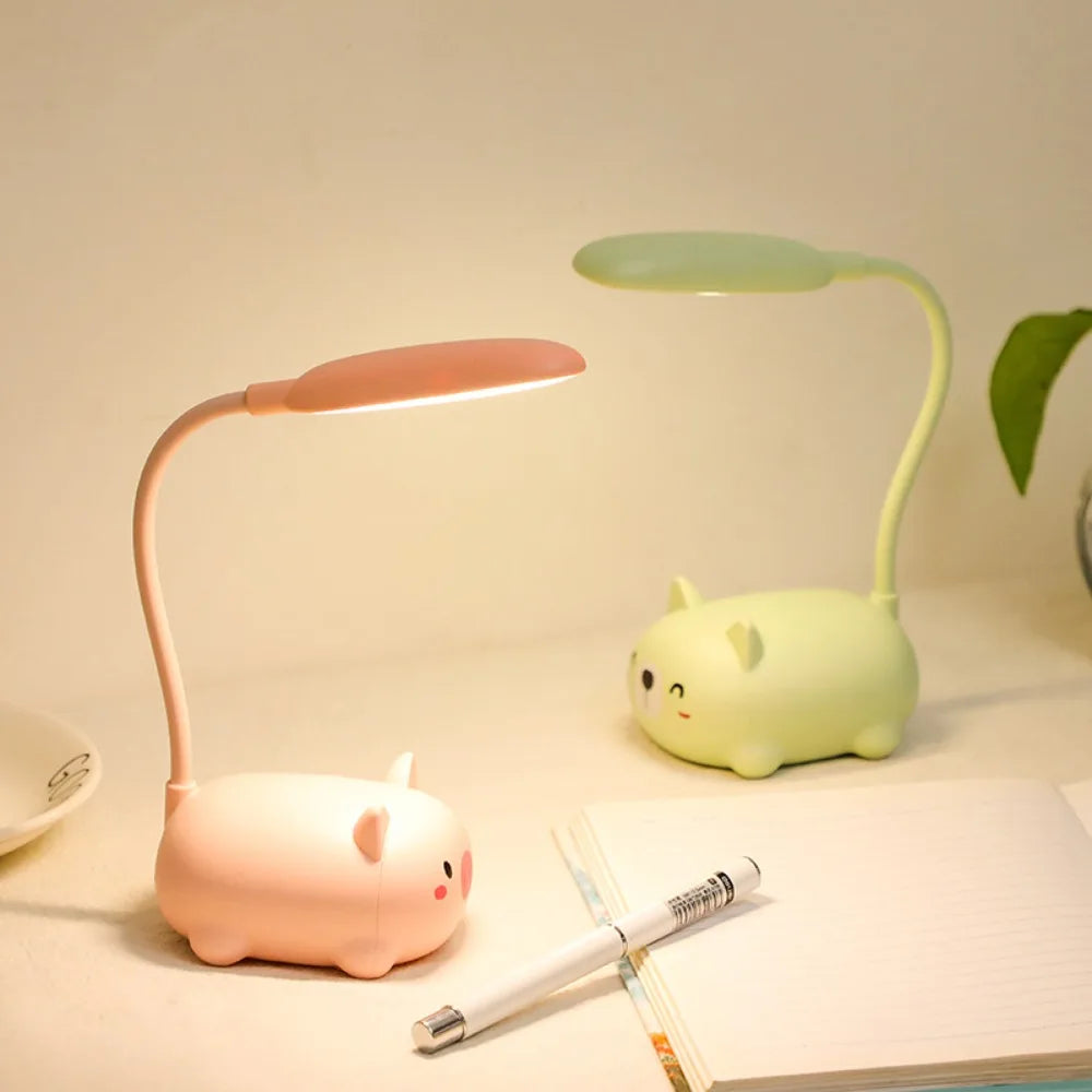 Cute Pet Reading Light USB Charging Sleep Night Light