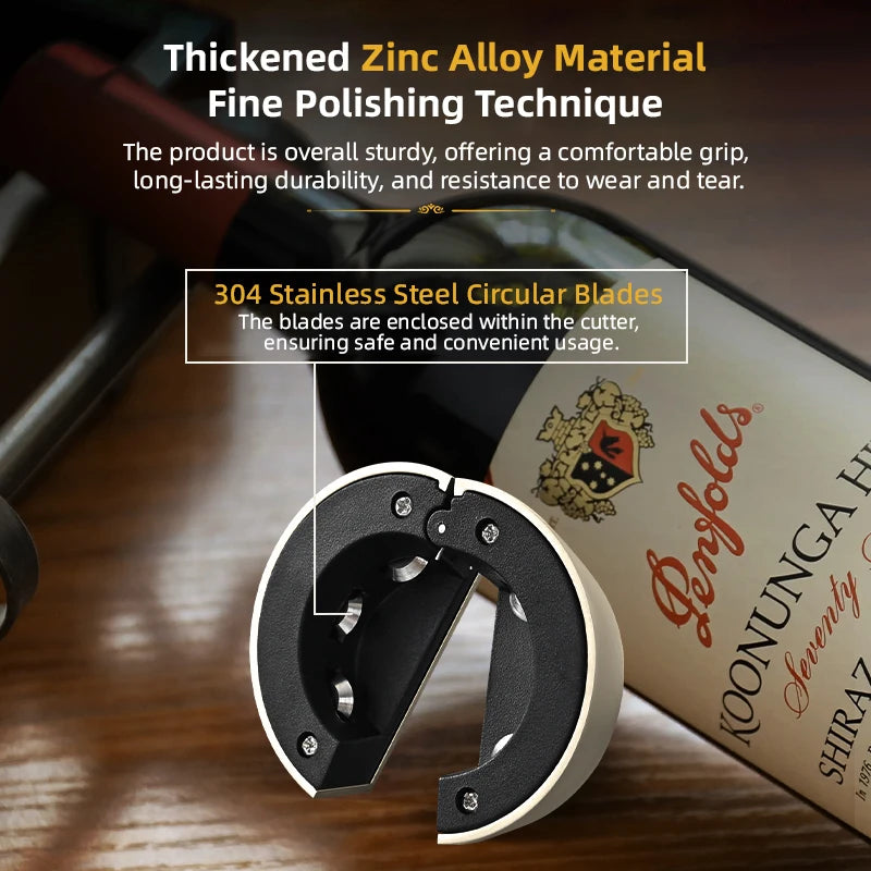 Premium Wine Foil Cutter Tool – Foil Cutter for Wine Bottles