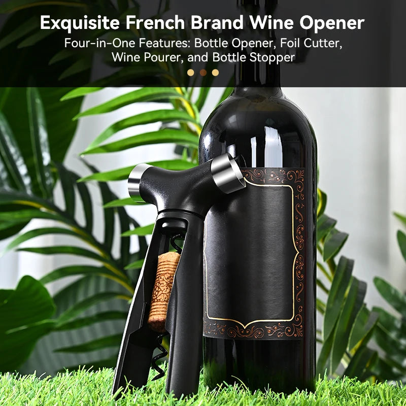 Wine Corkscrew 4 in 1 Multi-function Bottle Opener