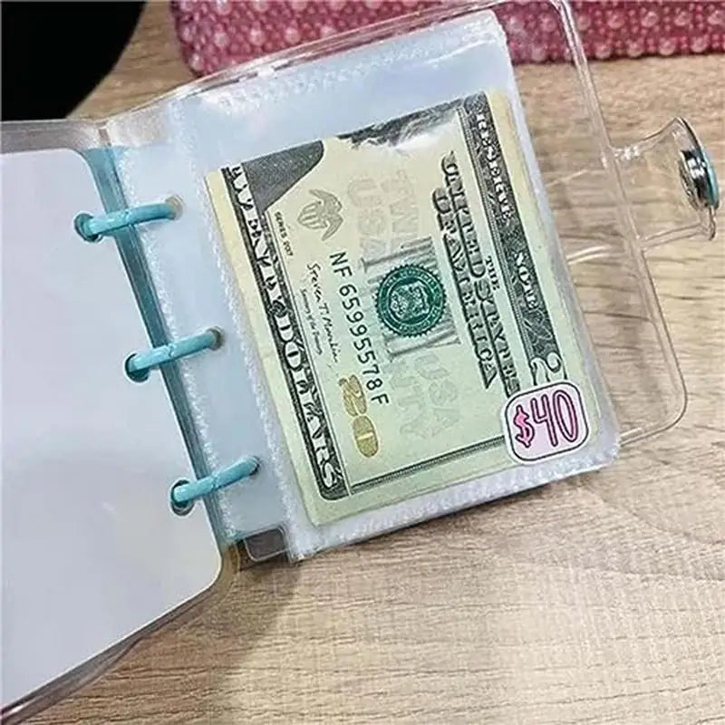 Budget Binder with Envelopes Money Organizer for Cash Savings