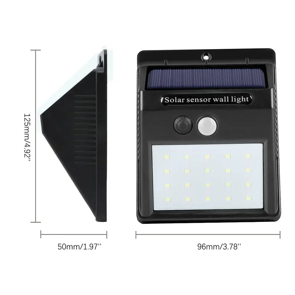 20/30 LED Solar Motion Sensor Light – Outdoor Waterproof