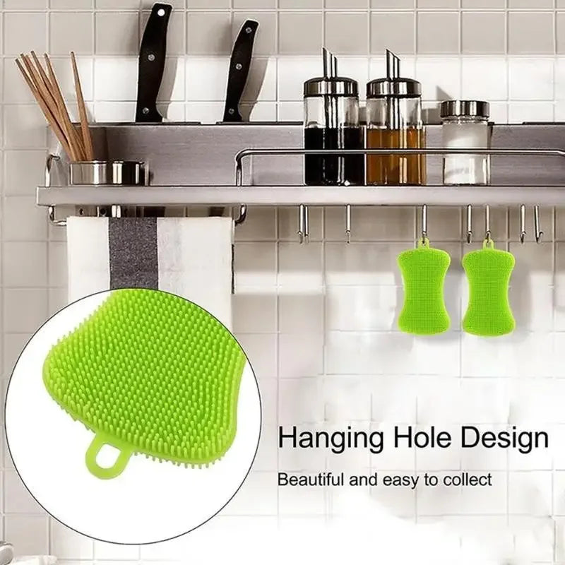 Silicone Kitchen Cleaning Brush