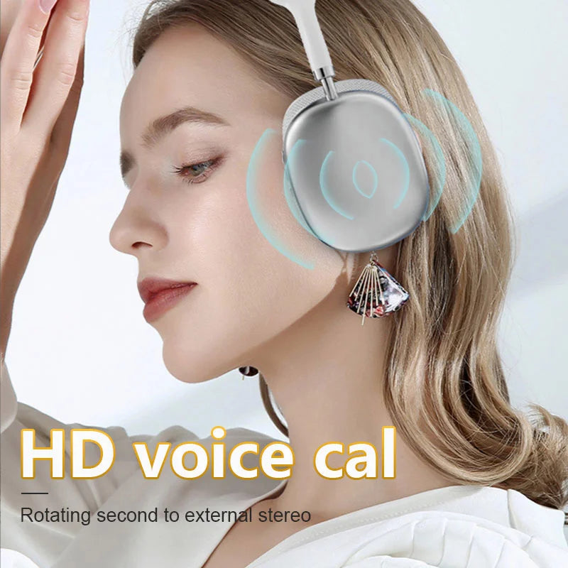 Headset Wireless Bluetooth Noise Cancelling