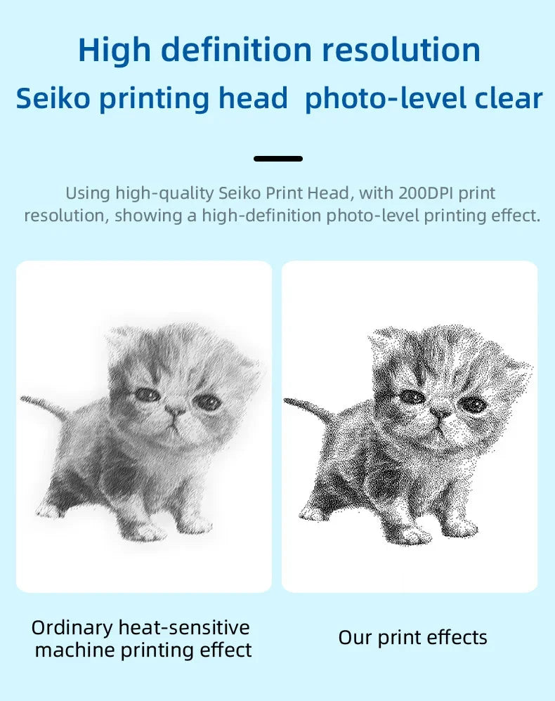 Mini Portable Thermal Printer