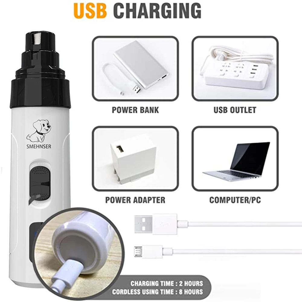 Pet Silent Nail Grinder