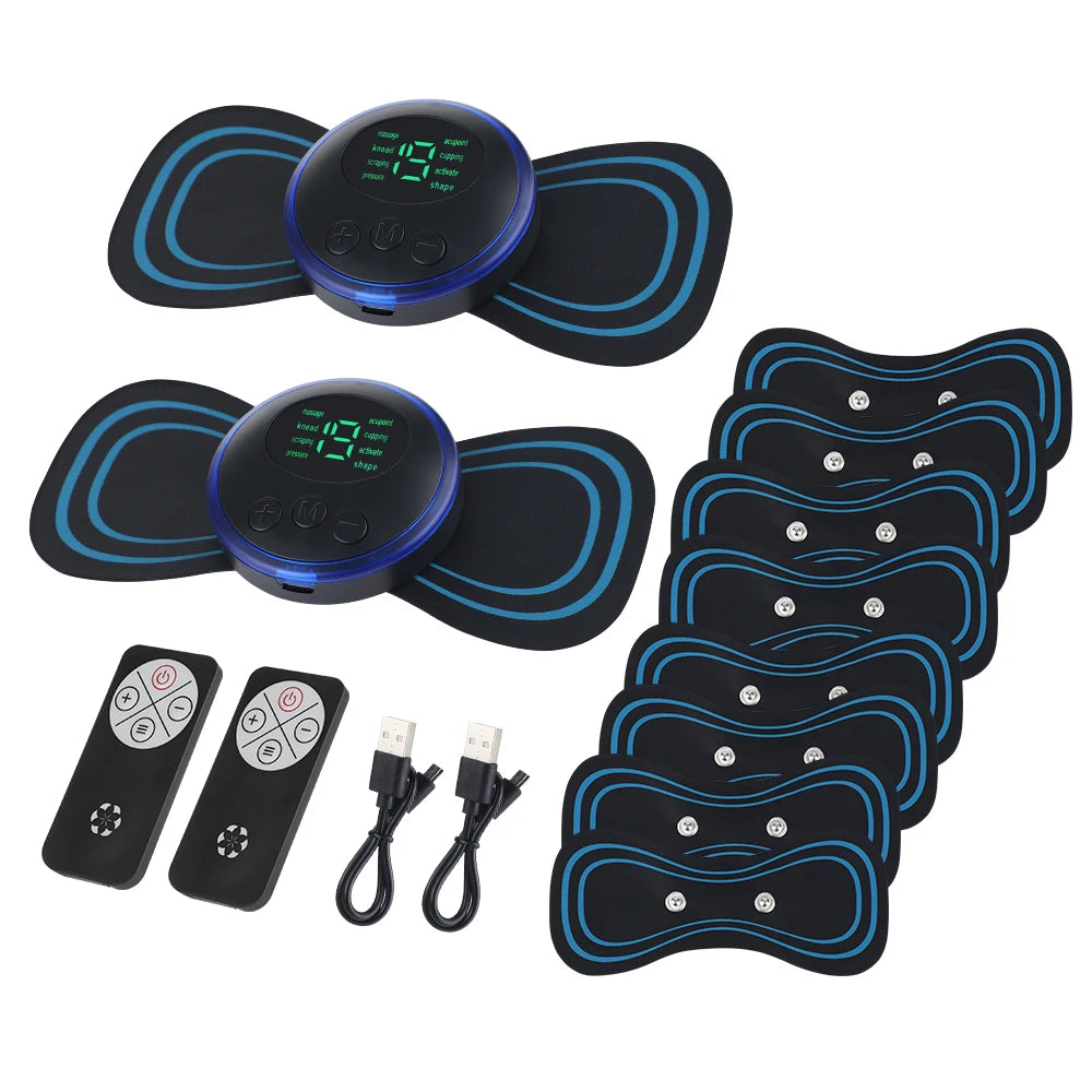 Electric Neck Back Massager Sticker Cervical