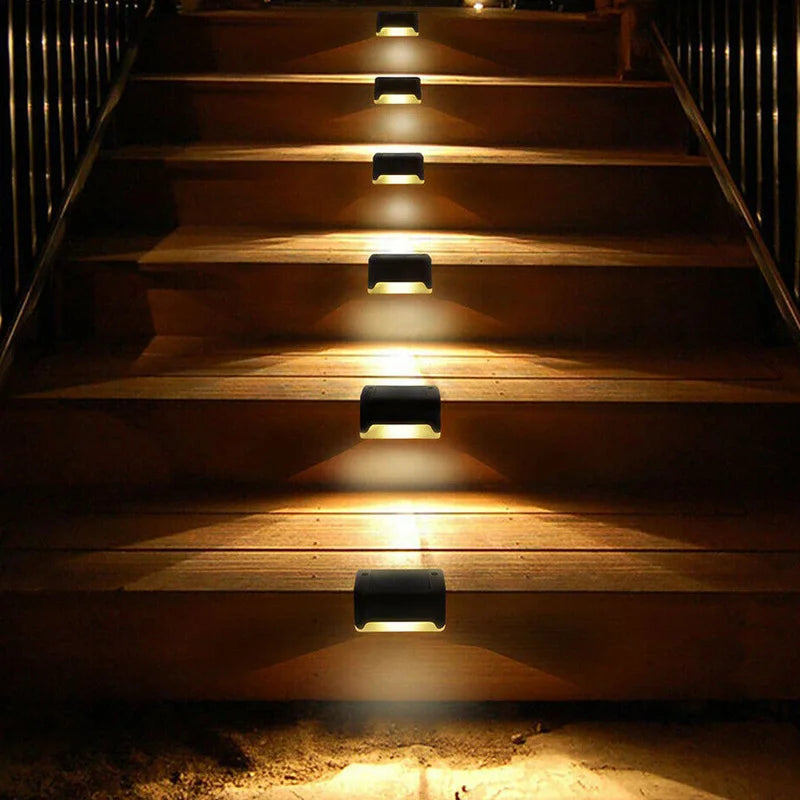 LED Solar Stair Light – Waterproof Outdoor Lighting