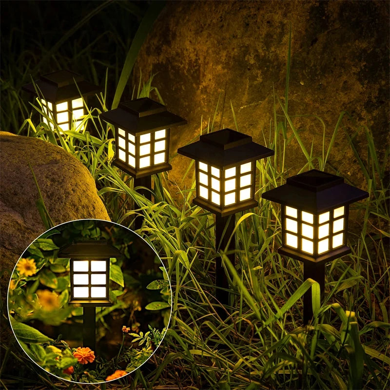 LED Lights Outdoor Solar Lamp Decoration for Garden