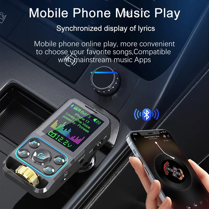 FM Transmitter Car Bluetooth