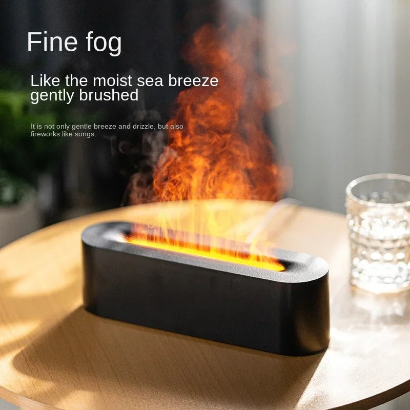 Aromatherapy Diffuser Cold Mist Flame Air