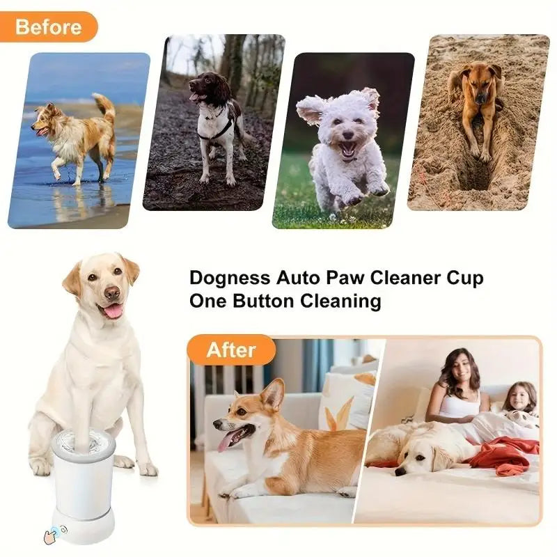 Feet Washer Electrical Pet Paw Cleaner Automatic