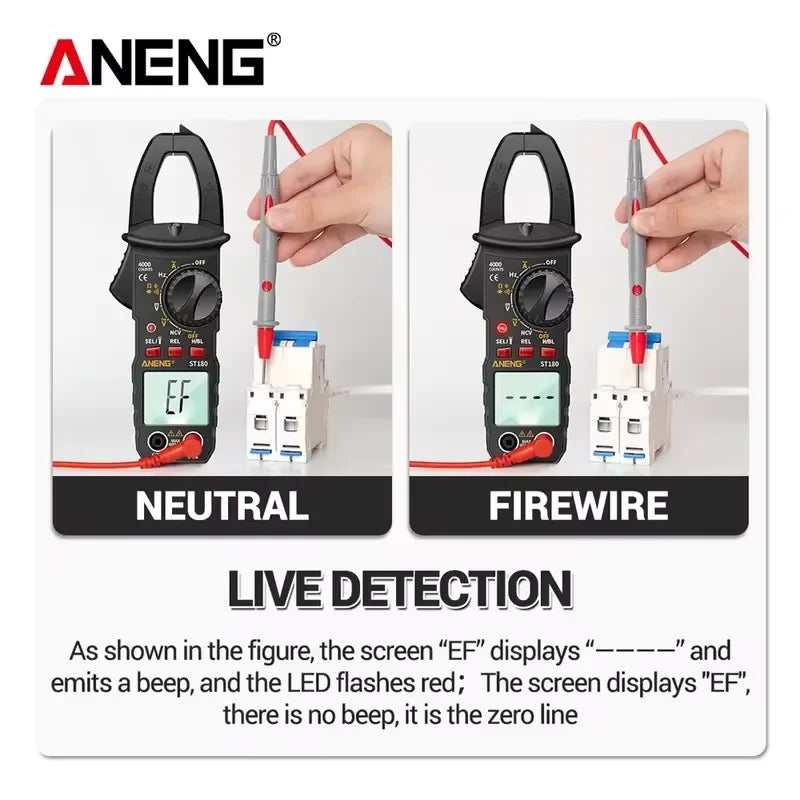 Multimeter Voltage Tester – Car Amp, Hz, Capacitance, NCV, Ohm Measurement