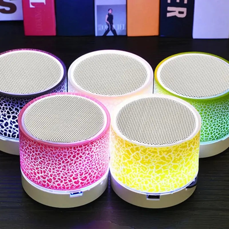 Bluetooth Mini Speaker Wireless Colorful LED