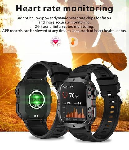 Military GPS Smart Watch