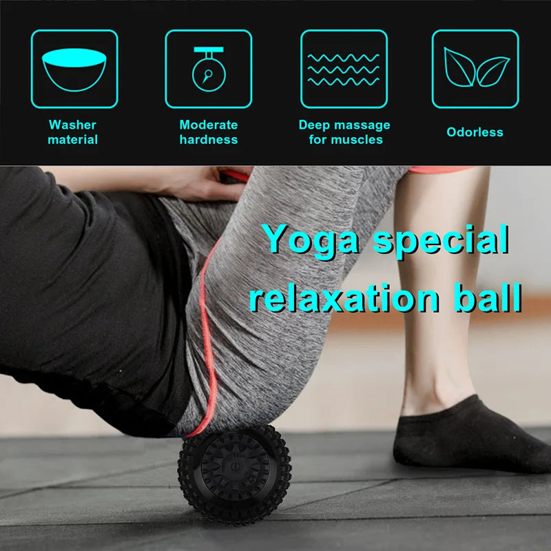 Electric Massage Ball Vibrating Sport Fitness Foot Pain Relief