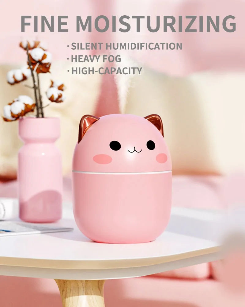 Cute Cat Humidifier 250ml