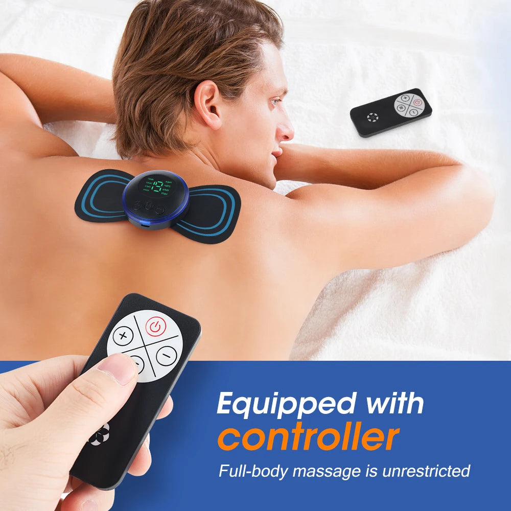 Electric Neck Back Massager Sticker Cervical