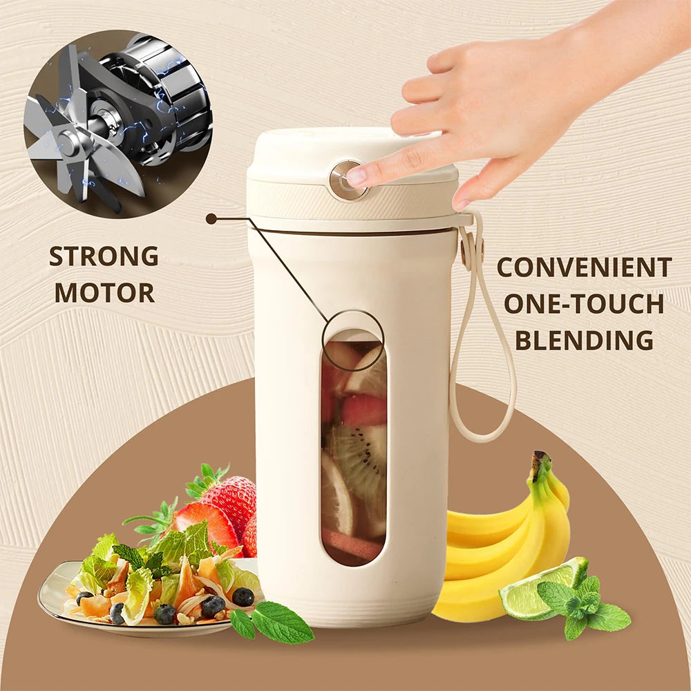 Personal Mini Blender for Shakes