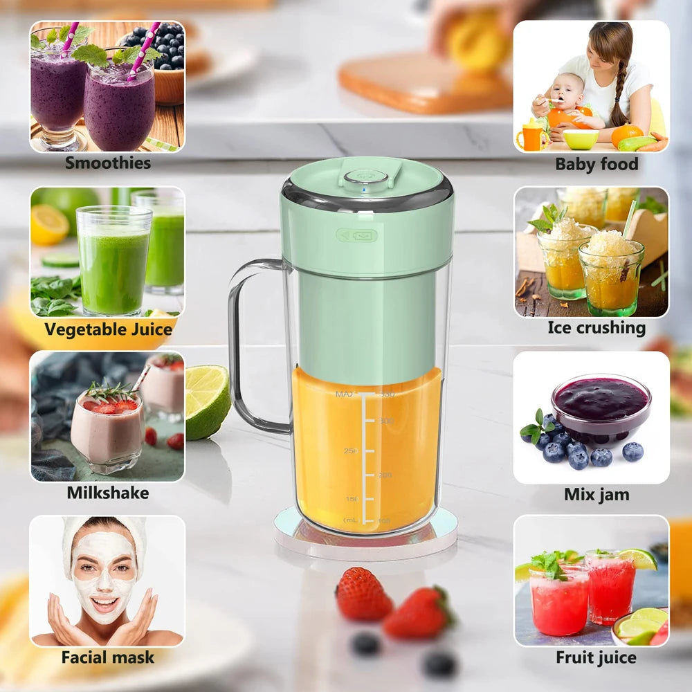 Mini Portable Electric Juicer Machine