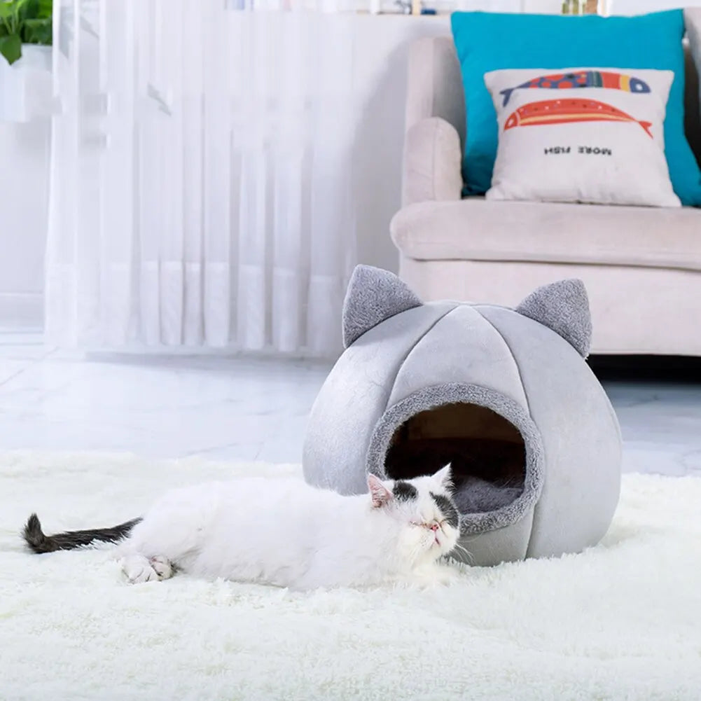 Pet Tent Cave Bed for Cats Small Dogs