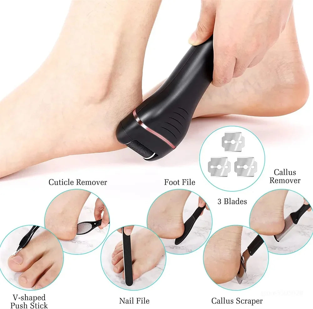 Electric Callus Remover - Professional Foot File Grinder Pedicure Tool