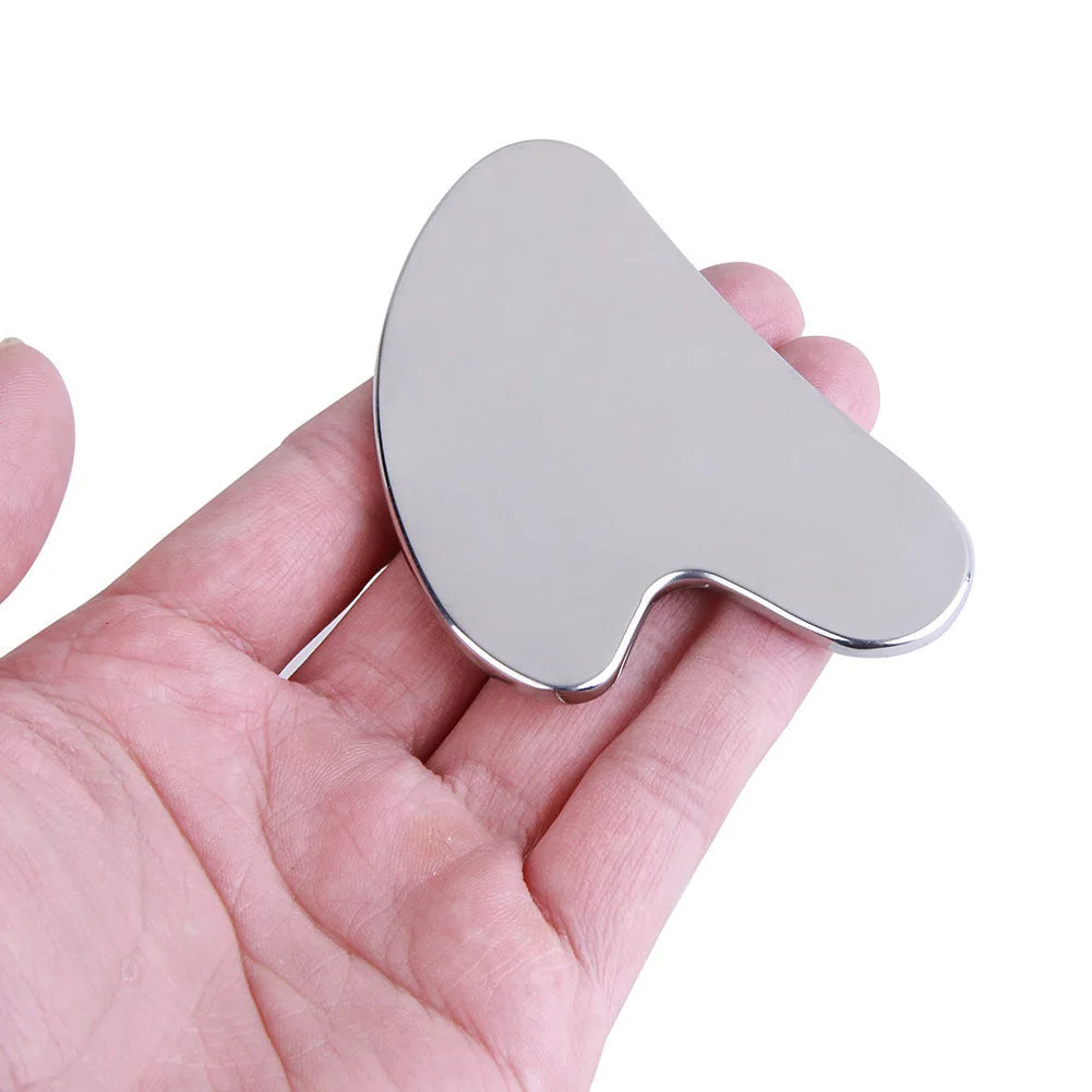 Stainless Steel Gua Sha Scraper Massager For Face