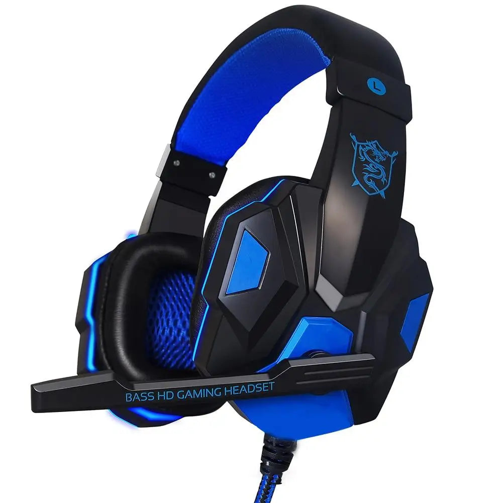 Gaming Headset with Mic - Wired for PS4, PC, Xbox, Switch, iPad