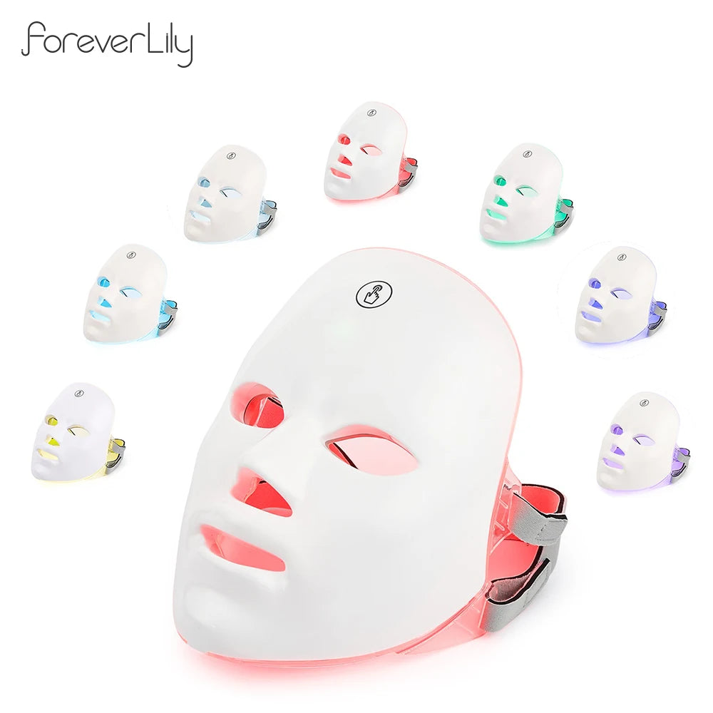 LED Facial Mask Photon Therapy Skin Rejuvenation