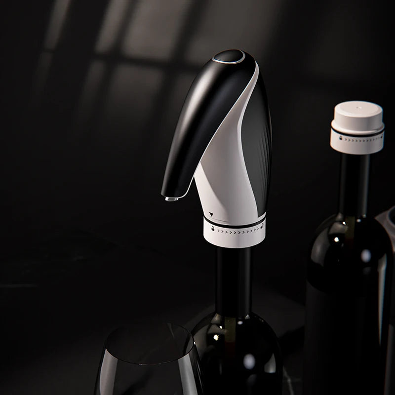 Portable One-Touch Smart Automatic Electric Wine Aerator