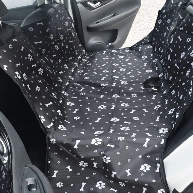 Waterproof Dog Car Seat Cover Protector Printed Pet Dog Scratchproof