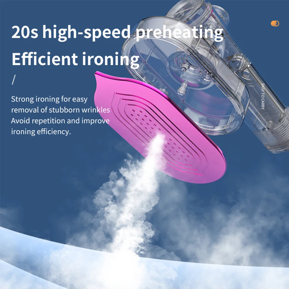 Handheld Portable Garment Steamer Wet Dry Steam Iron