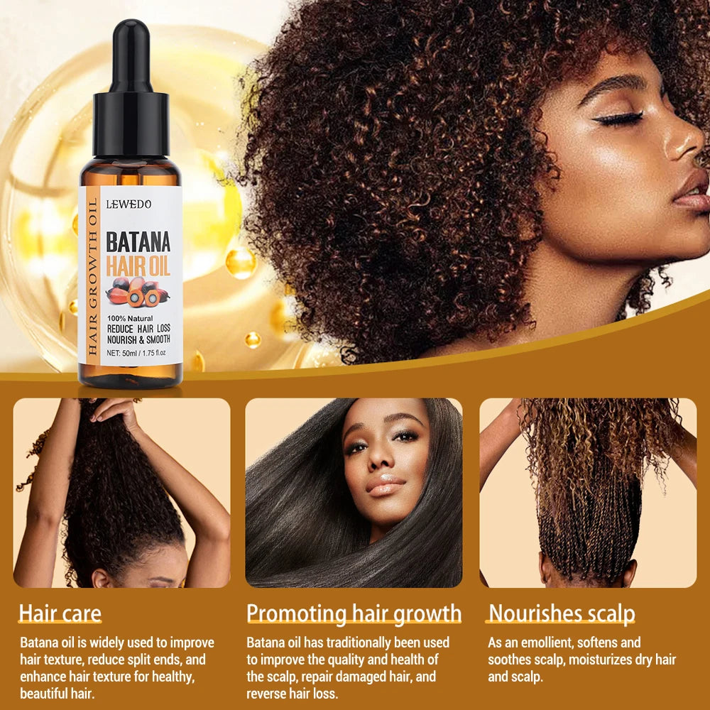 Batana Oil – Natural Hair Treatment for Hair Loss & Anti-Breakage