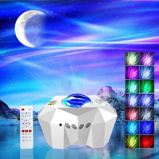 Led Dream Aurora Borealis Ocean Star Light Projector