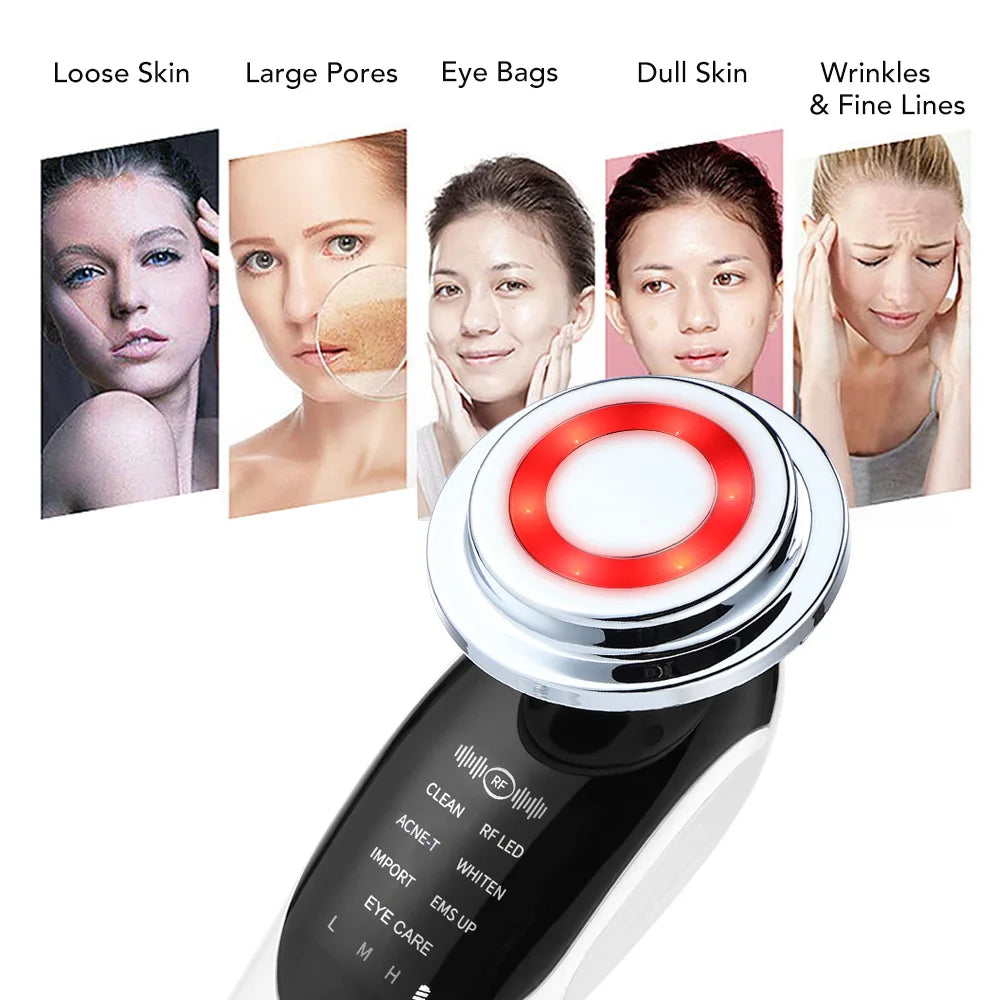 LED Facial Massager Lift Device