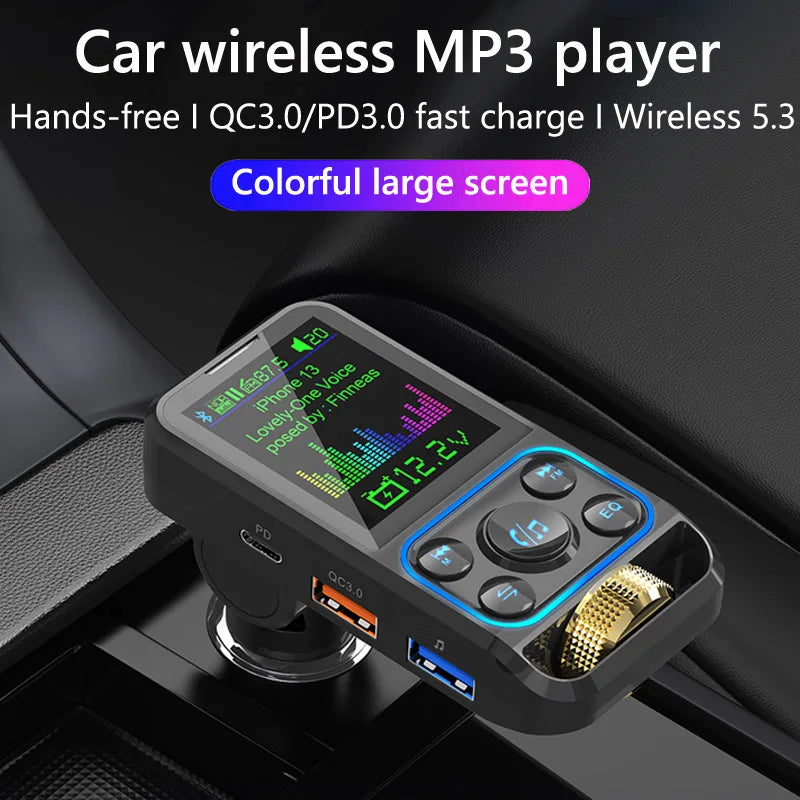 FM Transmitter Car Bluetooth