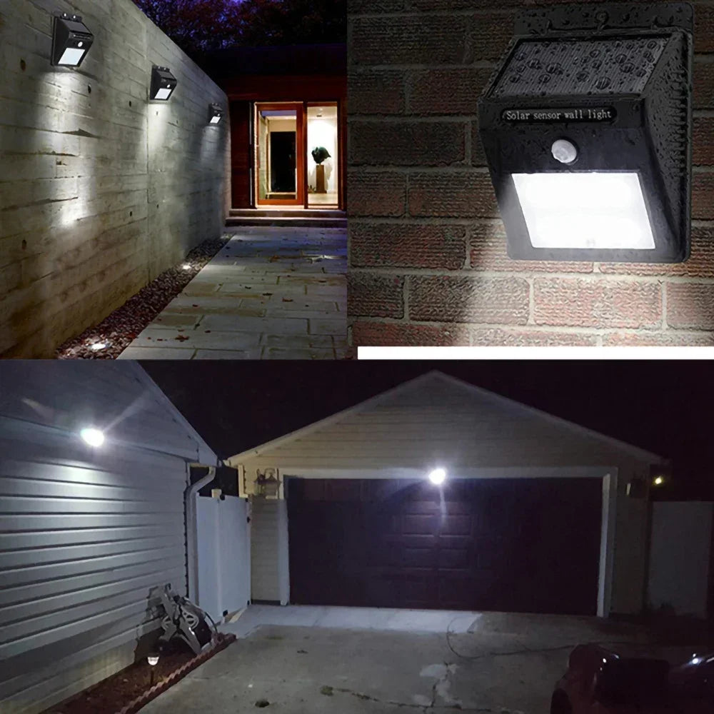 20/30 LED Solar Motion Sensor Light – Outdoor Waterproof