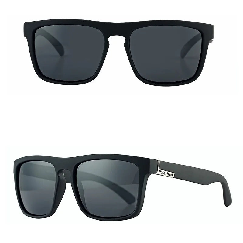 Luxury Square Vintage Polarized Sunglasses Unissex